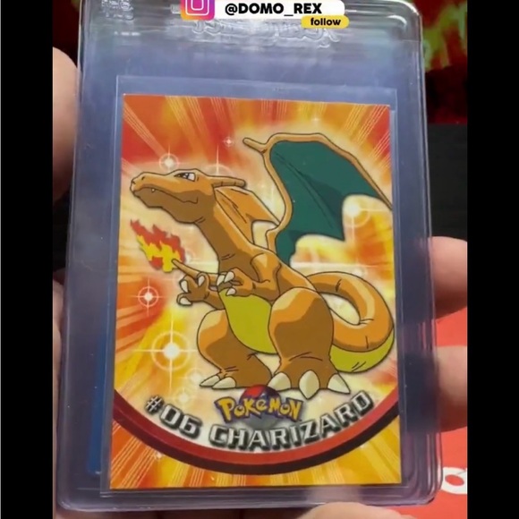 Pokemon Other - Authentic vintage Topps charizard Pokémon Card